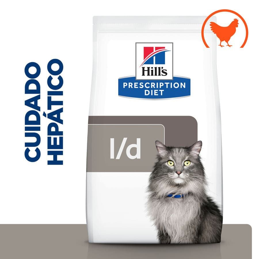 1.5 kg Hill's Prescription Diet Liver Care l/d Pollo pienso para gatos, , large Imagen numero 1